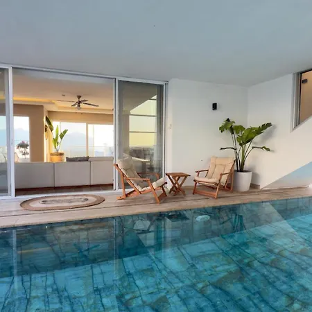 别墅 Mit Panorama-meerblick 20m Privatpool 库萨达斯