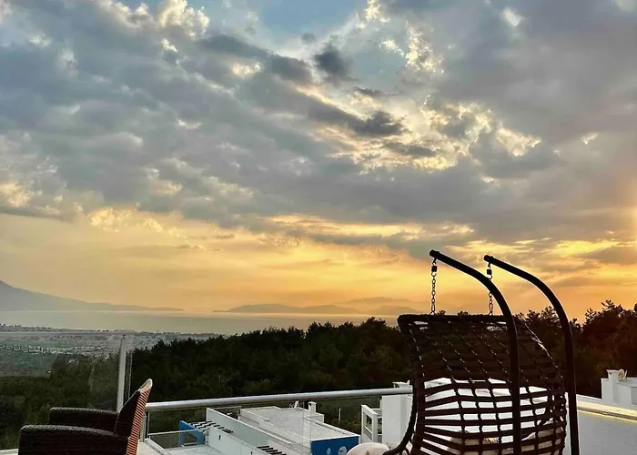 Mit Panorama-meerblick 20m Privatpool ヴィラ クシャダス